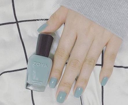 韩式小清新美甲图片