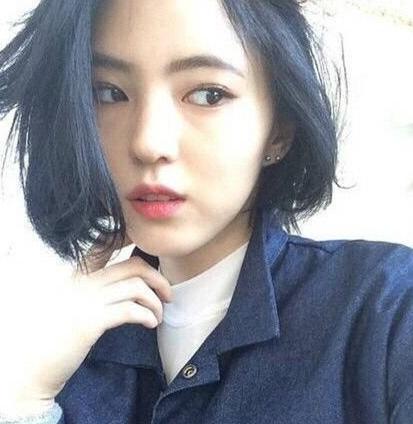 韩国齐肩短发发型