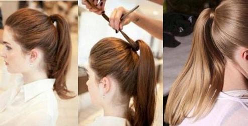 简单漂亮的马尾辫扎法