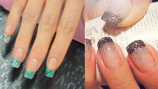 2017新款法式美甲图片