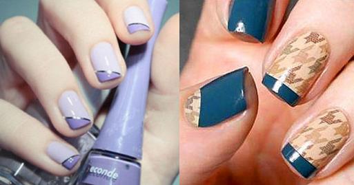 2017新款法式美甲图片