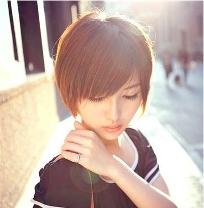 2017圆脸短发最新发型