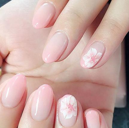 清新美甲图片2017