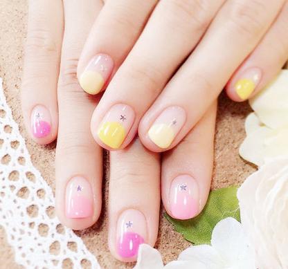 清新美甲图片2017