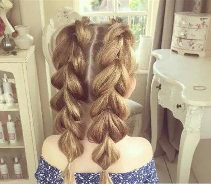 小女孩编发发型大全最新5-10小编女孩编发美到哭