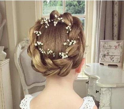 小女孩编发发型大全最新5-10小编女孩编发美到哭