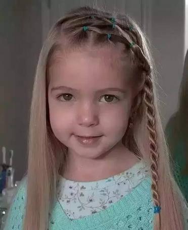 小女孩编发发型大全最新5-10小编女孩编发美到哭