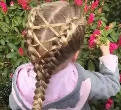 小女孩编发发型大全最新5-10小编女孩编发美到哭