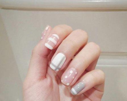 简单美甲图案2017款式