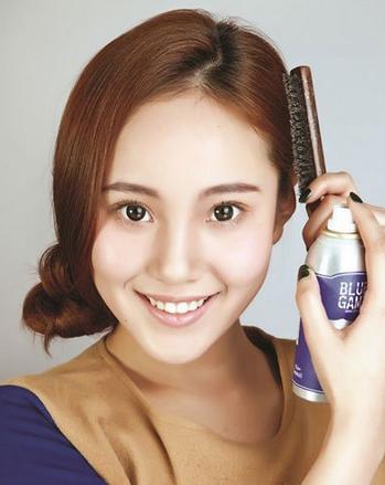 气质低发髻盘发图解