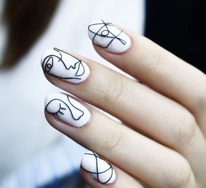 【美甲图片2017】美甲界刮起了立体空气感wire nail