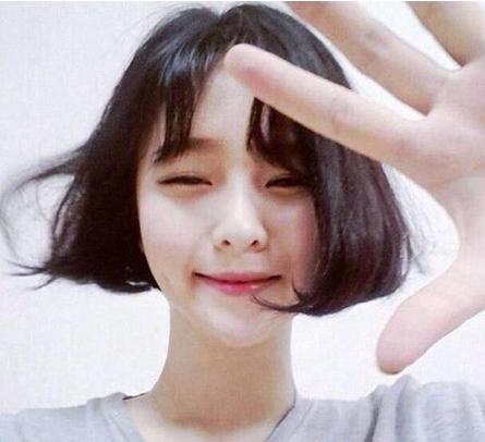 女款短发2017图片