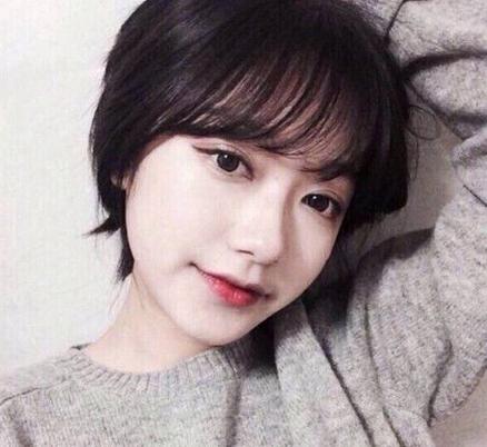 女款短发2017图片