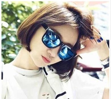 女款短发2017图片