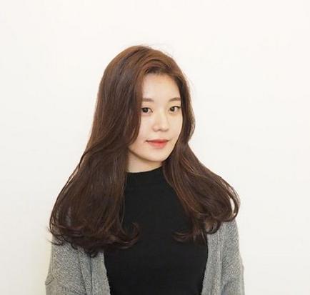 长发烫发发型图片2017