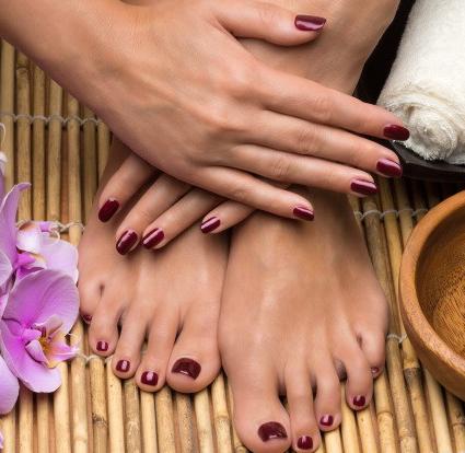 脚指甲美甲图片2017款