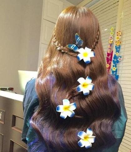 2017长卷发发色 2017长卷发发色