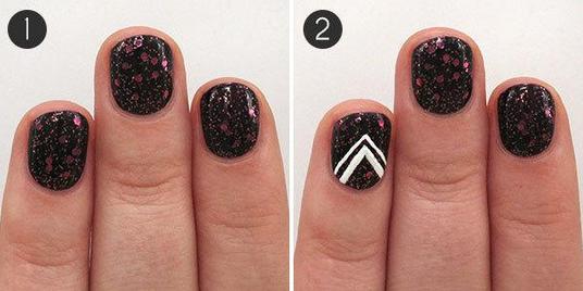 波西米亚民族风美甲教程