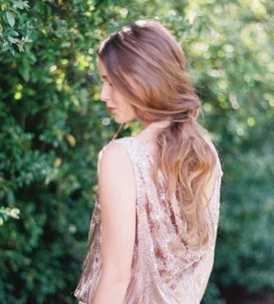 现在流行的新娘发型