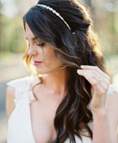 现在流行的新娘发型