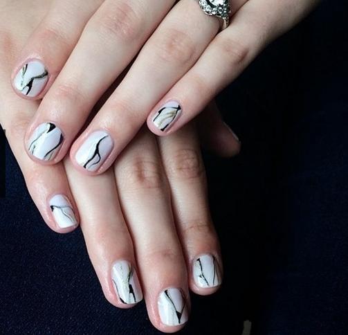 新娘美甲图片2017款式