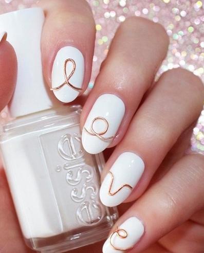 新娘美甲图片2017款式