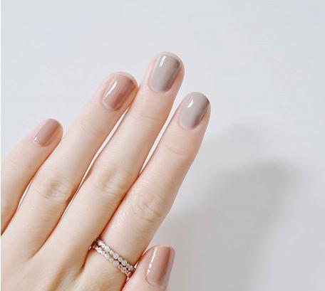 显手白的美甲图片2017