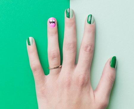 适合学生党的小清新美甲