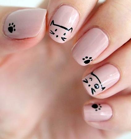 适合学生党的小清新美甲