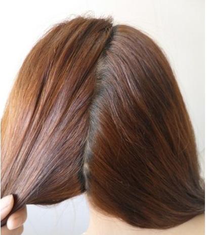 马尾发型的扎法图解