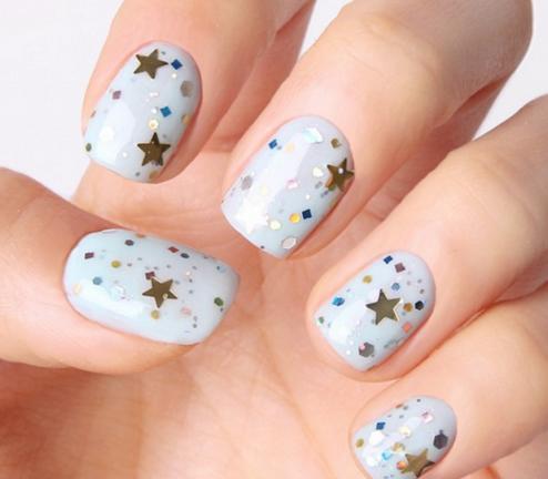 2017流行的美甲款式