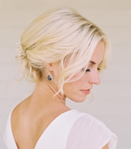 短发新娘造型图片2017