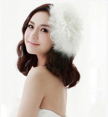 短发新娘造型图片2017