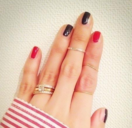 日系小清新美甲图片