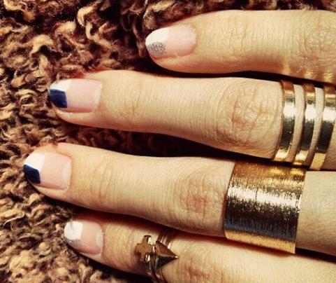 日系小清新美甲图片