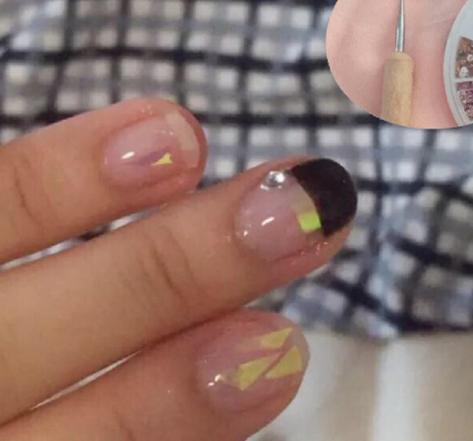 玻璃甲怎么做图解