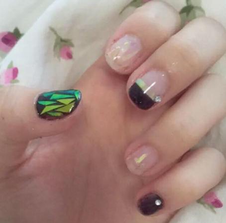 玻璃甲怎么做图解