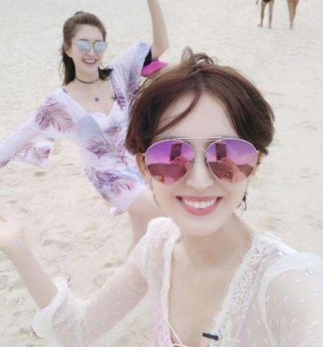 古力娜扎花少短发