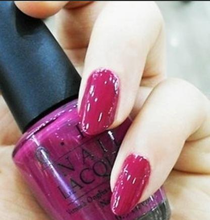 纯色显手白指甲油颜色