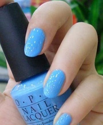 纯色显手白指甲油颜色