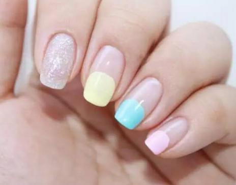 告白气球，2017韩式小清新美甲为你告白加分