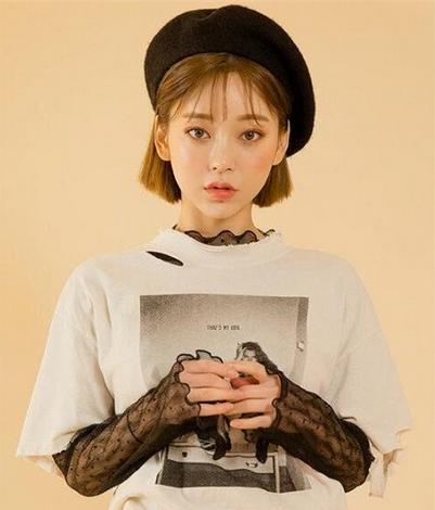 短发波波头发型图片