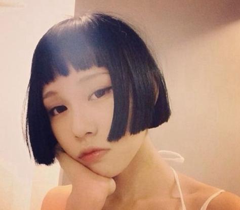 短发波波头发型图片