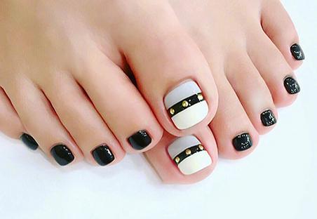 脚趾甲美甲图片2017夏