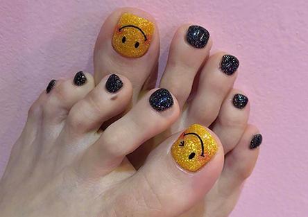 脚趾甲美甲图片2017夏