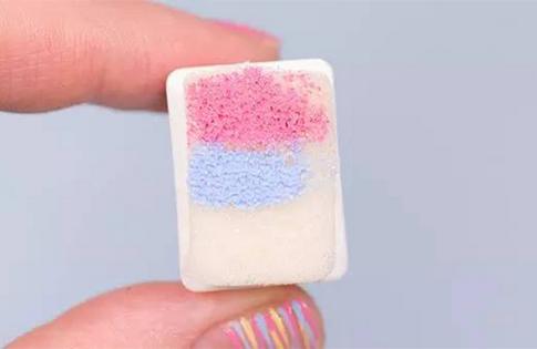 清新条纹美甲教程