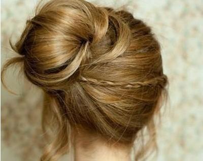 2017花苞头的扎法图解