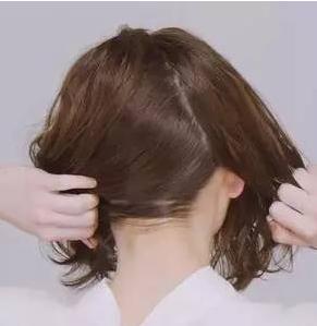短发盘发教程图解步骤 短发盘发教程图解步骤