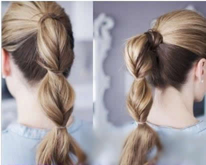 夏季马尾怎么扎好看