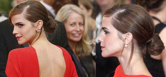 随意低丸子头 优雅的低丸子头知性更不挑人